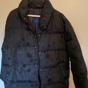 Floral Moncler puffer